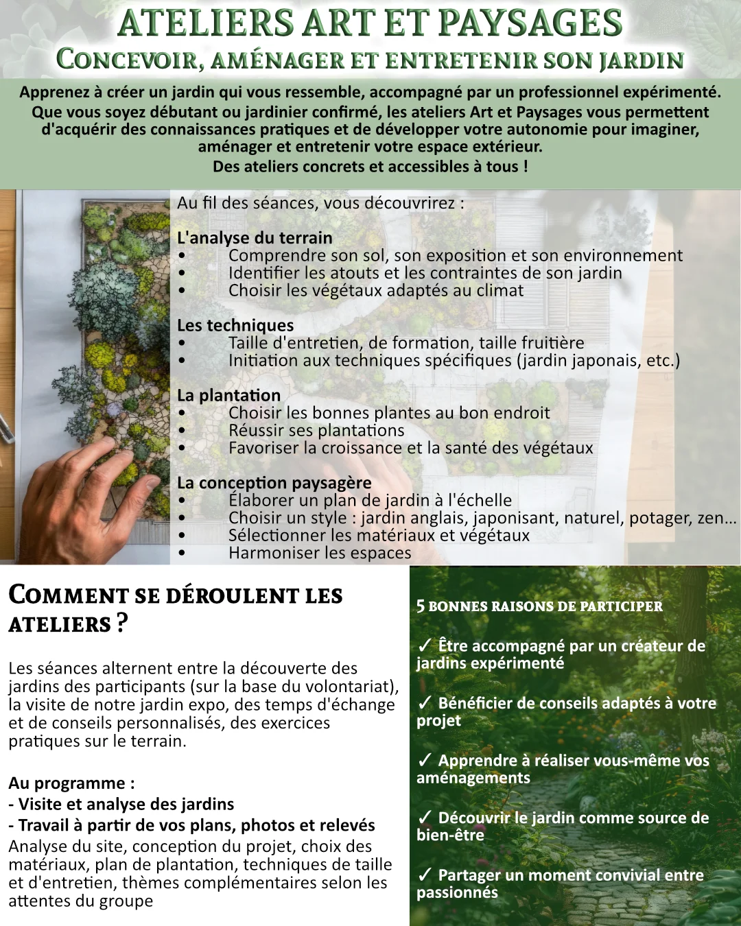 Ateliers ART ET PAYSAGES